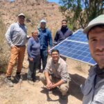 Equipo en instalación en sitios rurales